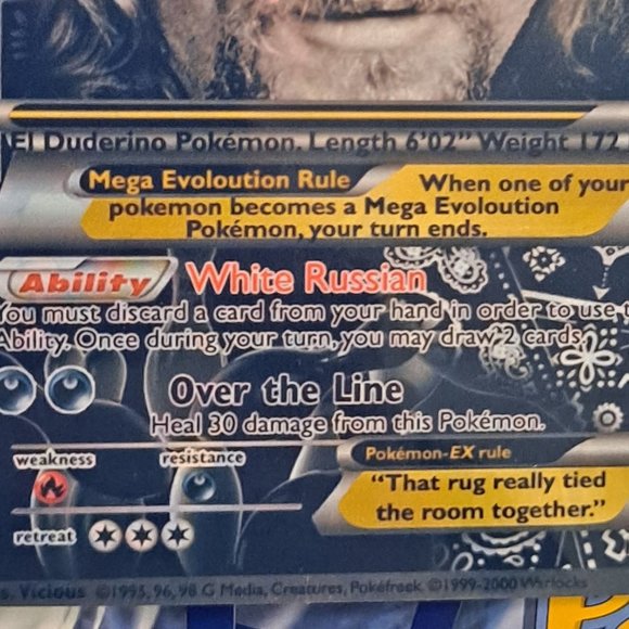 The Dude Pokemon Card - Picture 4 of 6